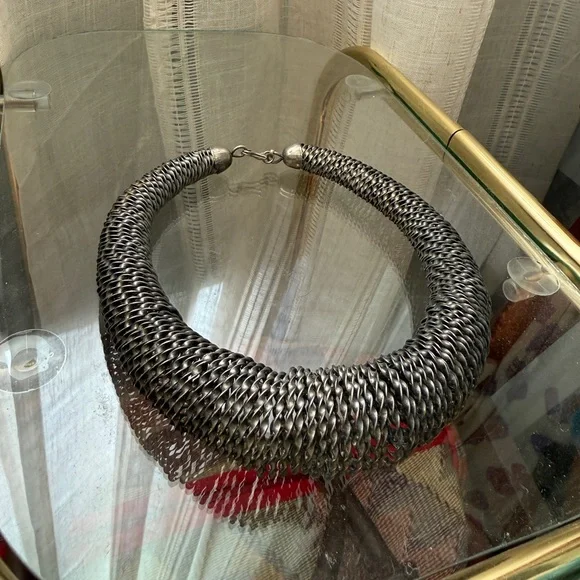 Vintage architectural choker necklace - statement piece! - Picture 1 of 3